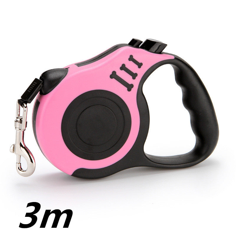 Pet Automatic Telescopic Traction Rope - Elorapets Elorapets Pink / 3m j4e0kn-zs 0 Pet Automatic Telescopic Traction Rope