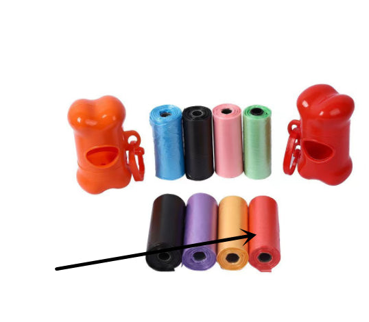 Pet Trash Bag Dog Poop Bags For Waste Refuse Cleanup - Elorapets Elorapets RedTrashbag j4e0kn-zs 0 Pet Trash Bag Dog Poop Bags For Waste Refuse Cleanup