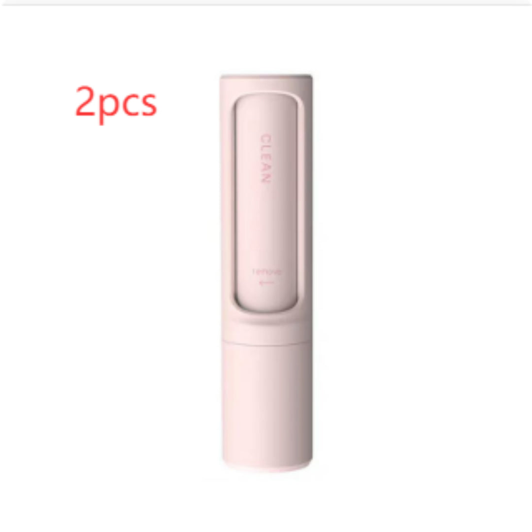 2-in-1 Reusable Pet Hair Remover Brush – Self-Cleaning Lint Roller - Elorapets Elorapets Pink 2pcs j4e0kn-zs 0 2-in-1 Reusable Pet Hair Remover Brush – Self-Cleaning Lint Roller