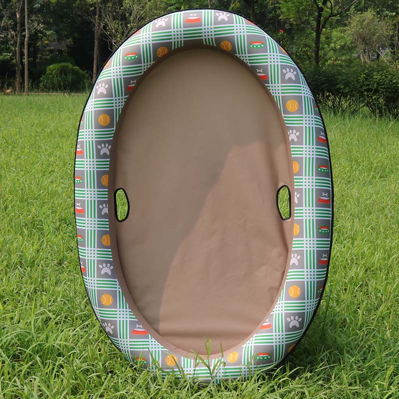 Inflatable Dog Swimming Pool – Floating Pet Pool Bed - Elorapets Elorapets Brown plaid house j4e0kn-zs 0 Inflatable Dog Swimming Pool – Floating Pet Pool Bed