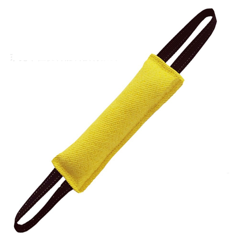 Dog Jute Bite Tug Toy – Durable Training Pillow - Elorapets Elorapets Yellow j4e0kn-zs 0 Dog Jute Bite Tug Toy – Durable Training Pillow