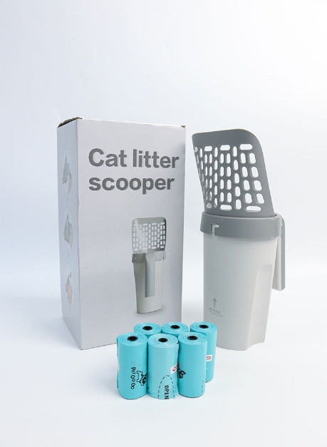 Large Capacity Cat Litter Box – Portable & Washable - Elorapets Elorapets Cat Litter Scoop Including Bag / Conventional j4e0kn-zs 0 Large Capacity Cat Litter Box – Portable & Washable