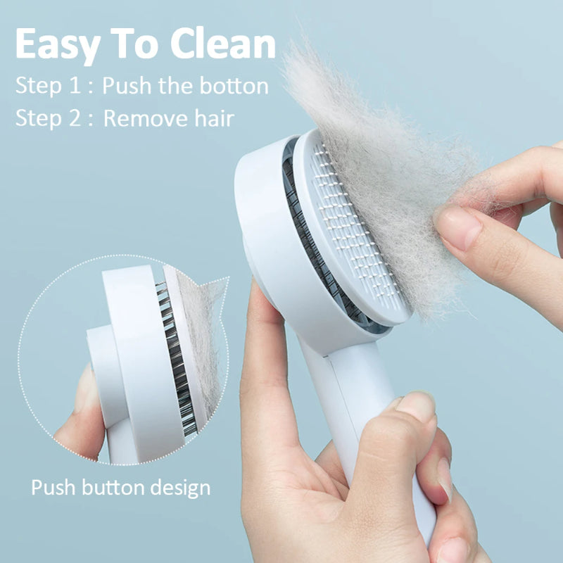 Self-Cleaning Pet Needle Comb – Dog & Cat Grooming Brush - Elorapets Elorapets MINI Bag Packaging / No 9 Comb Blue j4e0kn-zs 0 Self-Cleaning Pet Needle Comb – Dog & Cat Grooming Brush