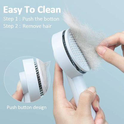 Self-Cleaning Pet Needle Comb – Dog & Cat Grooming Brush - Elorapets Elorapets MINI Bag Packaging / No 9 Comb Blue j4e0kn-zs 0 Self-Cleaning Pet Needle Comb – Dog & Cat Grooming Brush