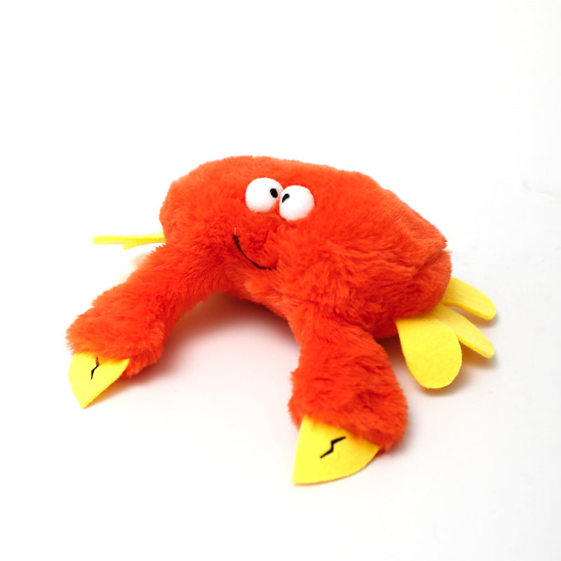 Electric Jumping Fish Cat Toy – Plush Sound Interactive Toy - Elorapets Elorapets Crab / 12x9x12cm / 1PCS j4e0kn-zs 0 Electric Jumping Fish Cat Toy – Plush Sound Interactive Toy