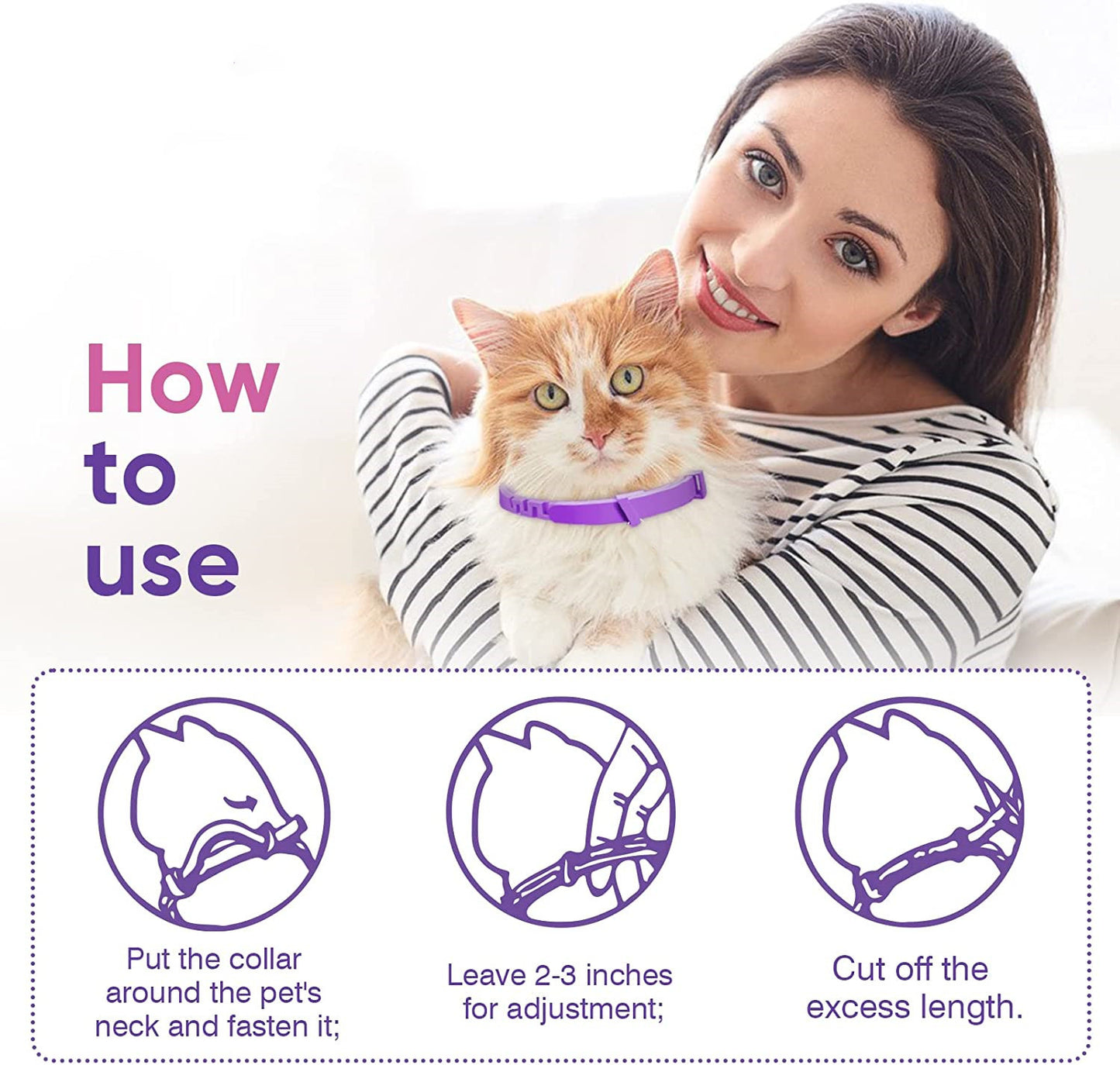 Pet Soothing Calming Collar Cat - Elorapets Elorapets 3pack dogs j4e0kn-zs 0 Pet Soothing Calming Collar Cat