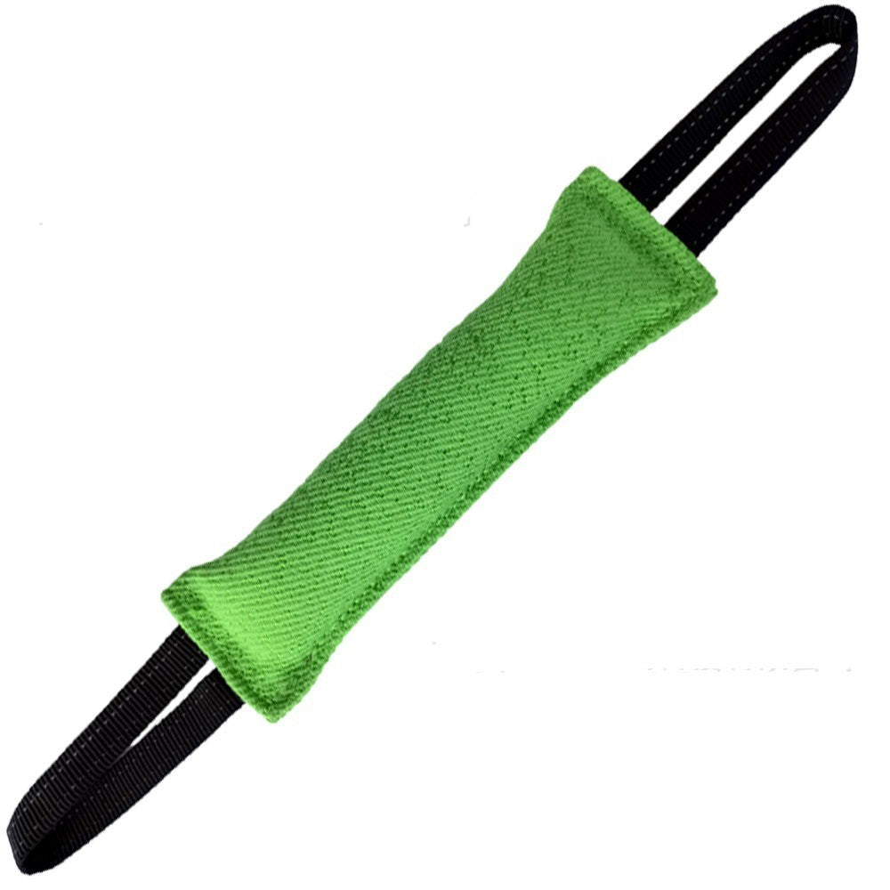 Dog Jute Bite Tug Toy – Durable Training Pillow - Elorapets Elorapets Green j4e0kn-zs 0 Dog Jute Bite Tug Toy – Durable Training Pillow