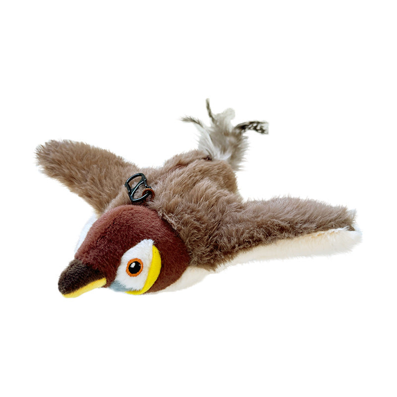 Interactive Flapping Bird Cat Toy – Boredom Relief - Elorapets Elorapets Sparrow j4e0kn-zs 4 Interactive Flapping Bird Cat Toy – Boredom Relief