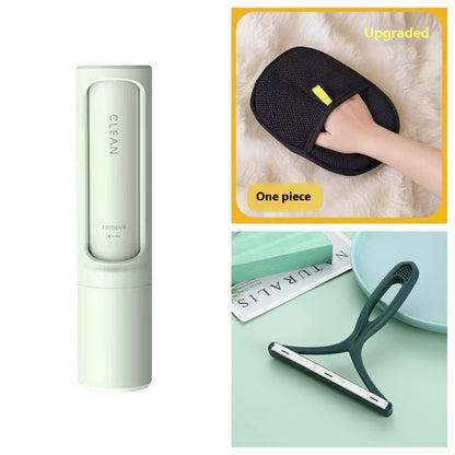 2-in-1 Reusable Pet Hair Remover Brush – Self-Cleaning Lint Roller - Elorapets Elorapets Green Set j4e0kn-zs 0 2-in-1 Reusable Pet Hair Remover Brush – Self-Cleaning Lint Roller