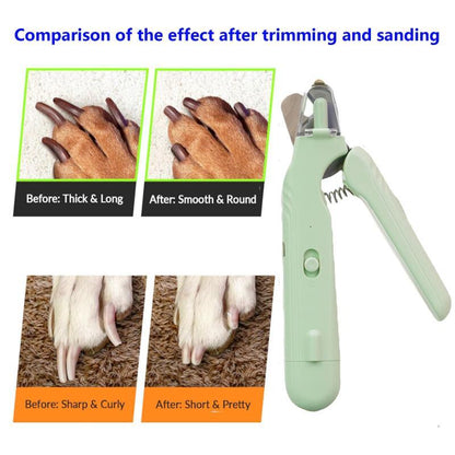 2-in-1 LED Pet Nail Clippers – Dog & Cat Paw Trimmer - Elorapets Elorapets Green j4e0kn-zs 0 2-in-1 LED Pet Nail Clippers – Dog & Cat Paw Trimmer