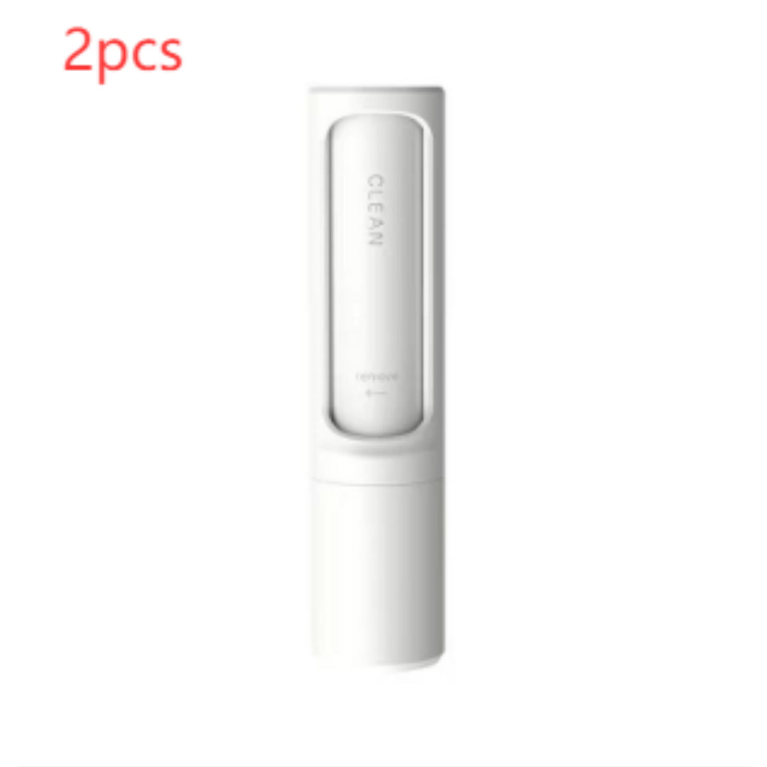 2-in-1 Reusable Pet Hair Remover Brush – Self-Cleaning Lint Roller - Elorapets Elorapets White 2pcs j4e0kn-zs 0 2-in-1 Reusable Pet Hair Remover Brush – Self-Cleaning Lint Roller