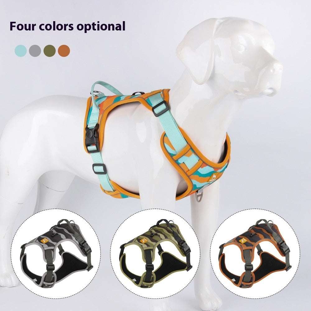 Dog Chest And Back Reflective Commuter Hand Holding Rope - Elorapets Elorapets Orange / S j4e0kn-zs 0 Dog Chest And Back Reflective Commuter Hand Holding Rope