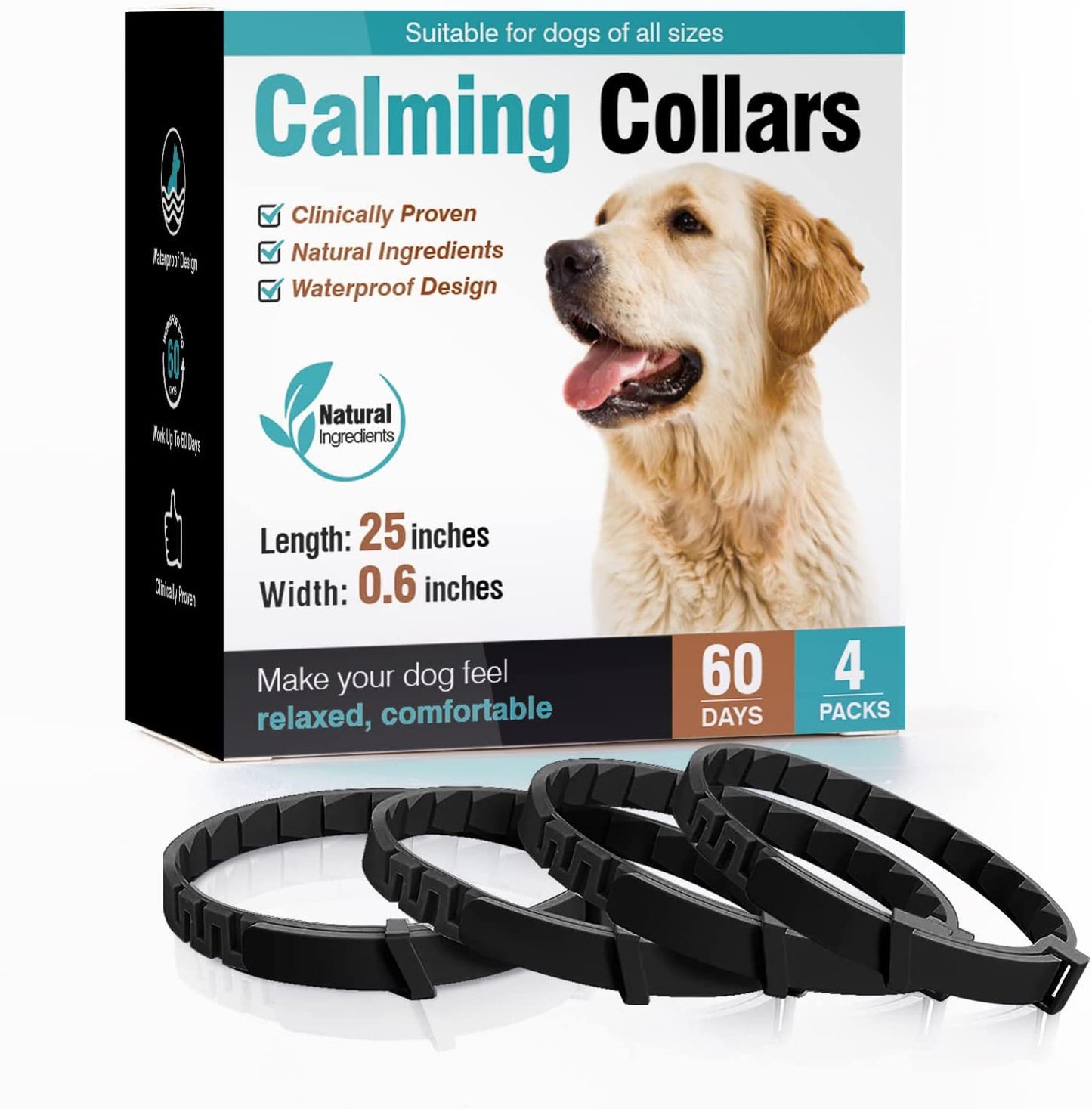 Pet Soothing Calming Collar Cat - Elorapets Elorapets 4pack of dog black j4e0kn-zs 0 Pet Soothing Calming Collar Cat