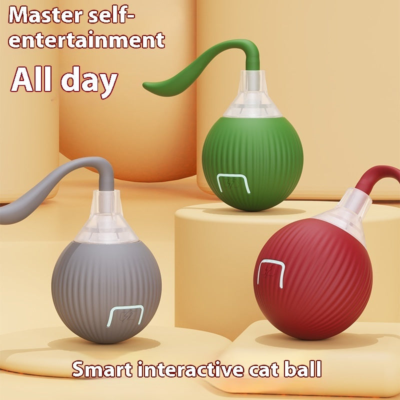 Interactive Cat Toy Ball Super Drive Cat Rolling Ball - Elorapets Elorapets Magic Tail Style Red j4e0kn-zs 0 Interactive Cat Toy Ball Super Drive Cat Rolling Ball