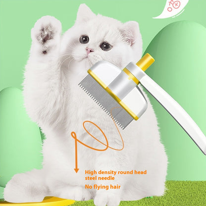 Self-Cleaning Pet Grooming Comb – Deshedding & Flea Brush - Elorapets Elorapets Flea Comb Large Size j4e0kn-zs 0 Self-Cleaning Pet Grooming Comb – Deshedding & Flea Brush