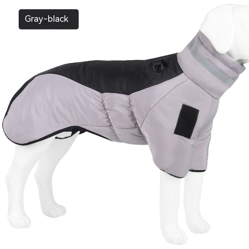 Waterproof Winter Dog Coat – Warm Jacket - Elorapets Elorapets Gray Black / XL j4e0kn-zs 0 Waterproof Winter Dog Coat – Warm Jacket