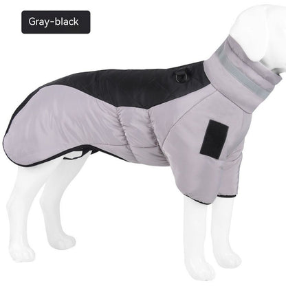 Waterproof Winter Dog Coat – Warm Jacket - Elorapets Elorapets Gray Black / XL j4e0kn-zs 0 Waterproof Winter Dog Coat – Warm Jacket