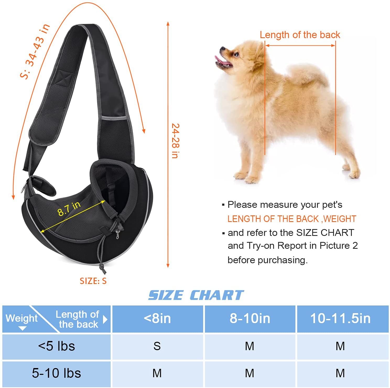 Portable Pet Carrier Bag – Crossbody for Dogs & Cats - Elorapets Elorapets Black / S j4e0kn-zs 0 Portable Pet Carrier Bag – Crossbody for Dogs & Cats