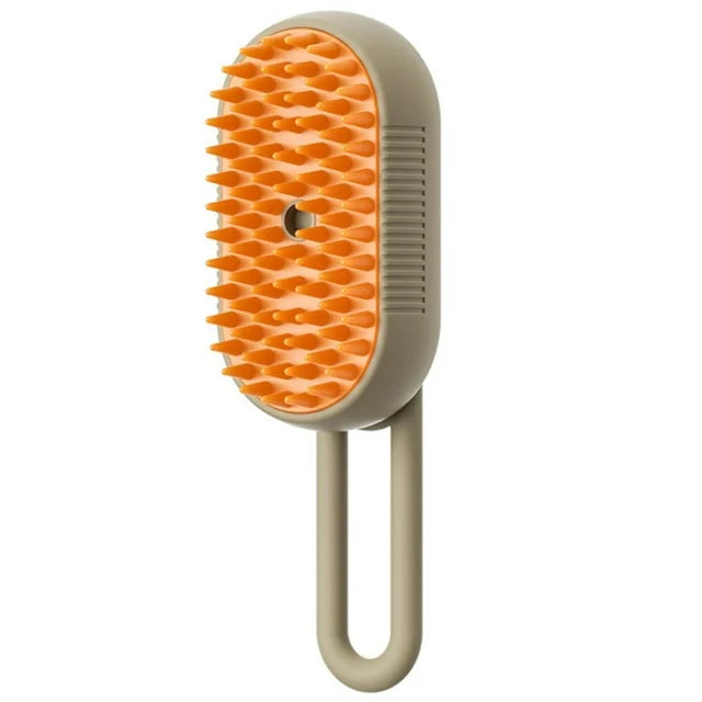 Electric Steam Pet Grooming Brush – 3-in-1 Deshedding Comb - Elorapets Elorapets Milk Brown / USB j4e0kn-zs 0 Electric Steam Pet Grooming Brush – 3-in-1 Deshedding Comb