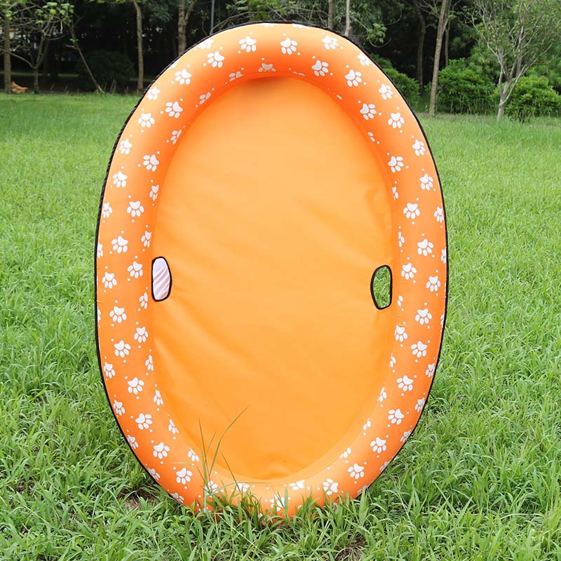 Inflatable Dog Swimming Pool – Floating Pet Pool Bed - Elorapets Elorapets Orange model j4e0kn-zs 0 Inflatable Dog Swimming Pool – Floating Pet Pool Bed