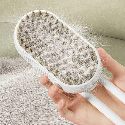 Electric Steam Pet Grooming Brush – 3-in-1 Deshedding Comb - Elorapets Elorapets Milk Brown / USB j4e0kn-zs 0 Electric Steam Pet Grooming Brush – 3-in-1 Deshedding Comb