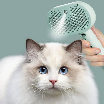 Pet Spray Grooming Comb – Hair Remover & Dematting Brush - Elorapets Elorapets White j4e0kn-zs 0 Pet Spray Grooming Comb – Hair Remover & Dematting Brush