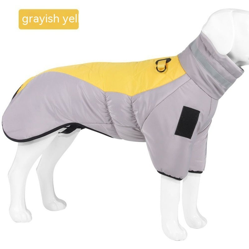 Waterproof Winter Dog Coat – Warm Jacket - Elorapets Elorapets Gray Black / XL j4e0kn-zs 0 Waterproof Winter Dog Coat – Warm Jacket